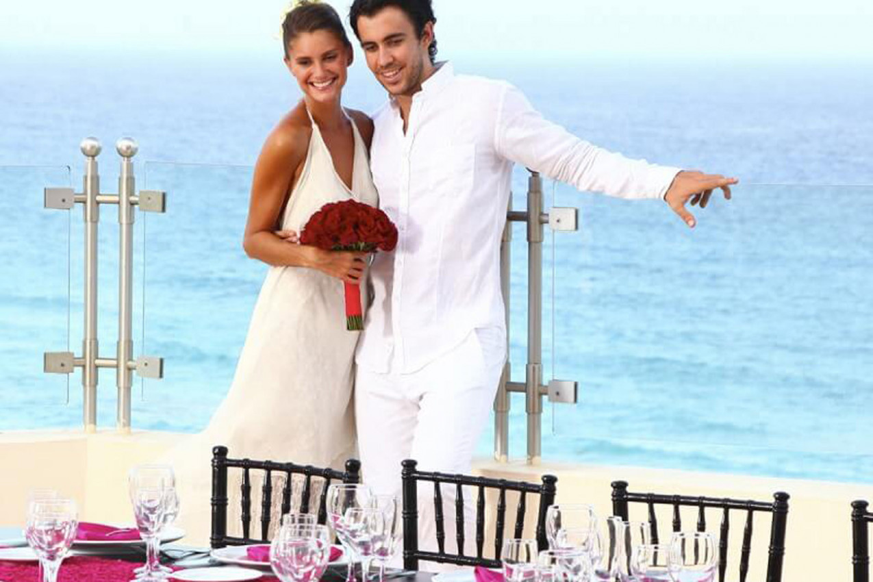 Casamento no Sandos Cancun Lifestyle Resort